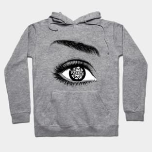 Woman eye Hoodie